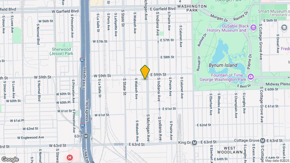 5922-5924 S Michigan Ave Map and Location Details