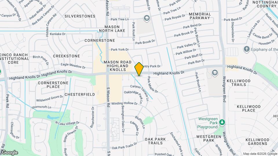 21610 Woodoak Ct Map and Location Details