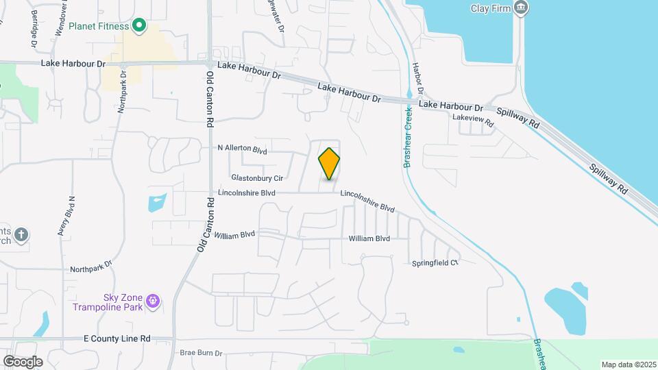 587 Bryceland Blvd Mapa y Detalles de la Ubicación