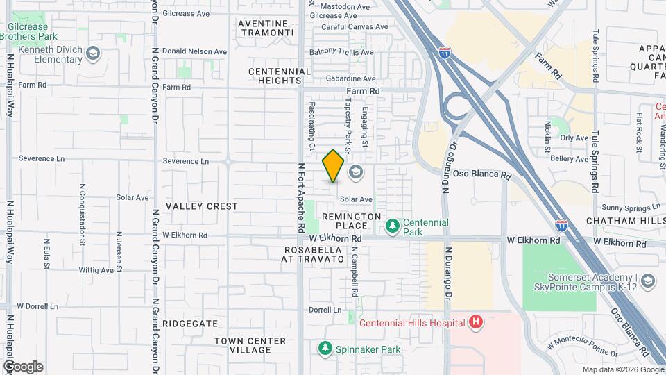 7312 Marble Lake St Map and Location Details