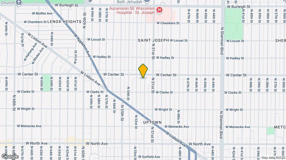 2657 N 52nd St Map and Location Details
