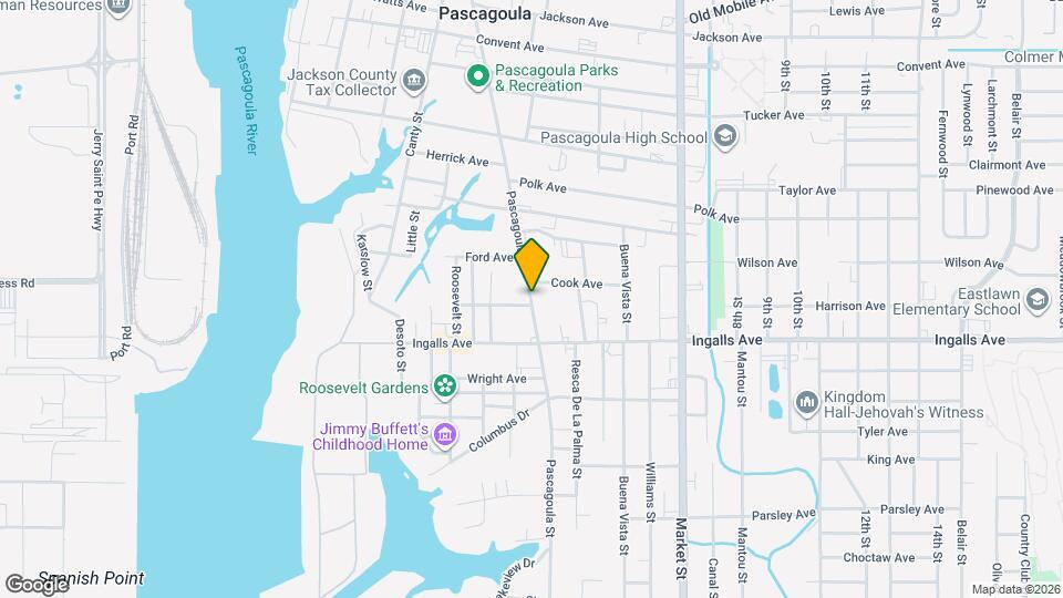2006 Ducayet St, Unit 2006 Mapa y Detalles de la Ubicación