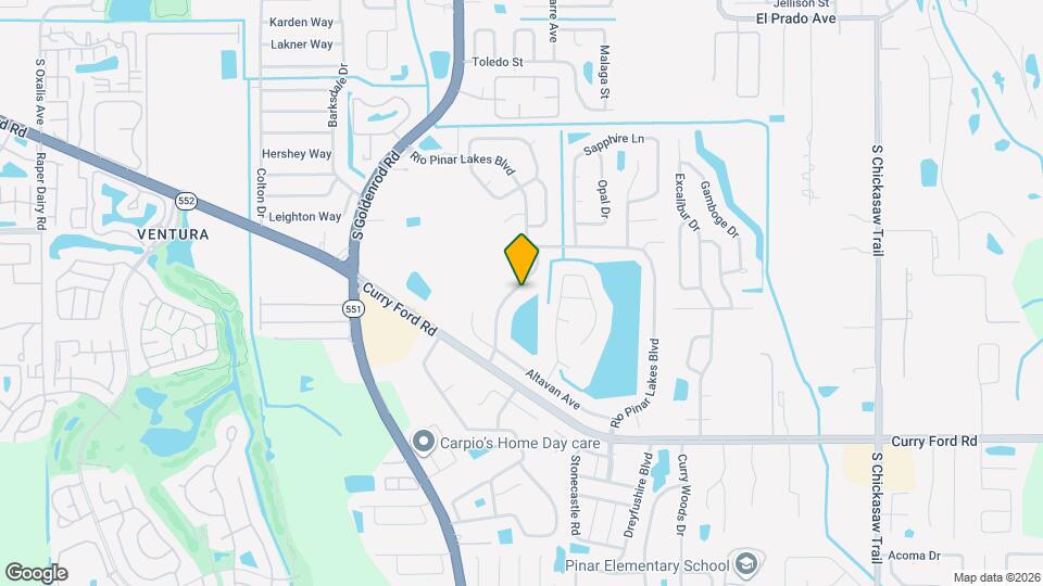 2341 Palm Creek Ave Map and Location Details