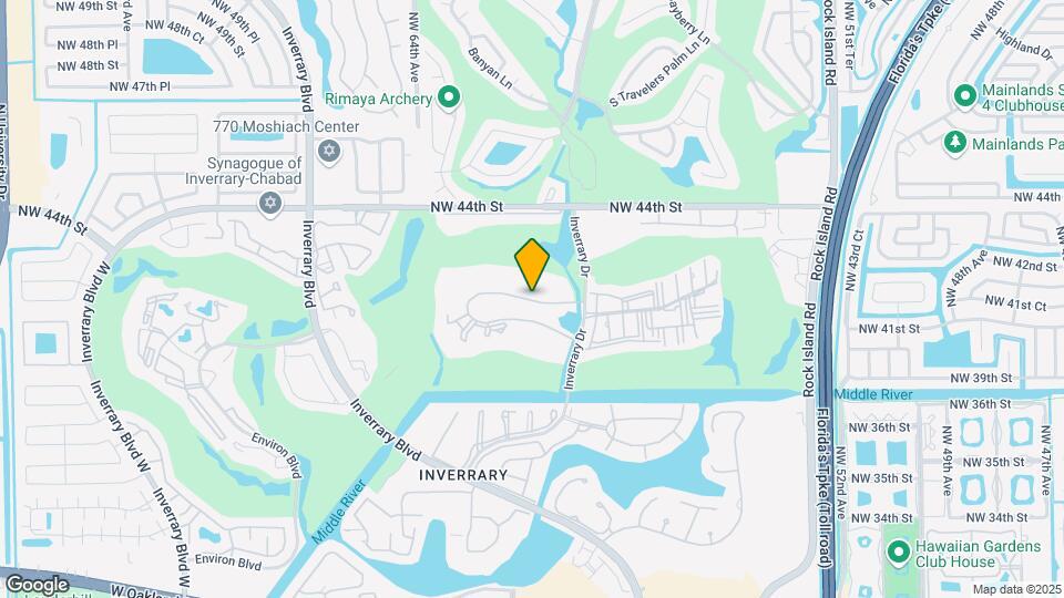 6101 N Falls Cir Dr Map and Location Details