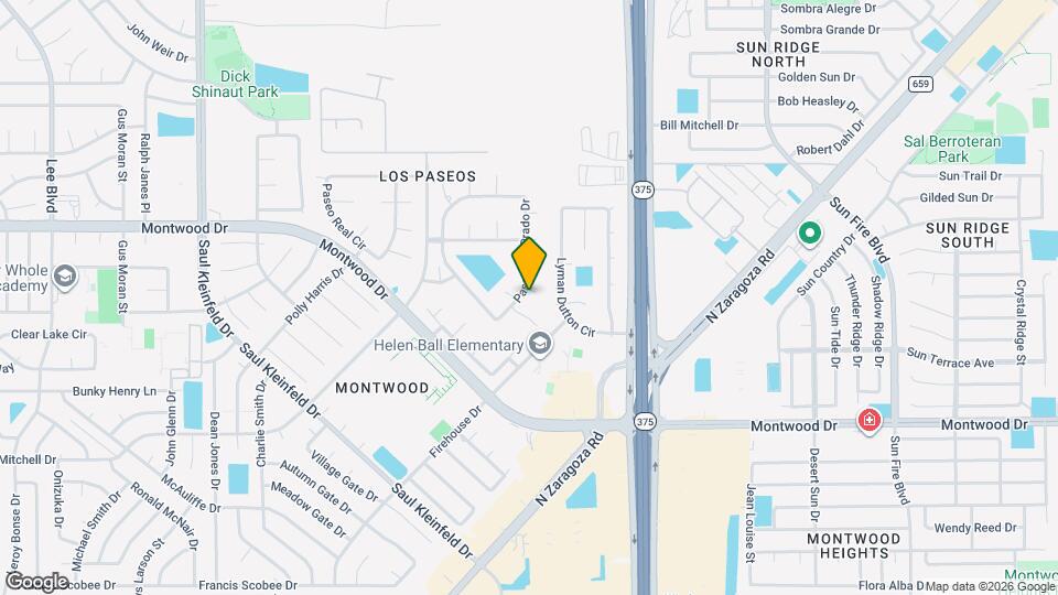 2066 Paseo Del Prado Dr Map and Location Details