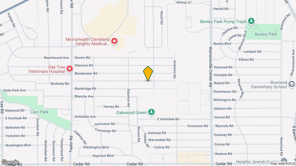 3748 Berkeley Rd Map and Location Details