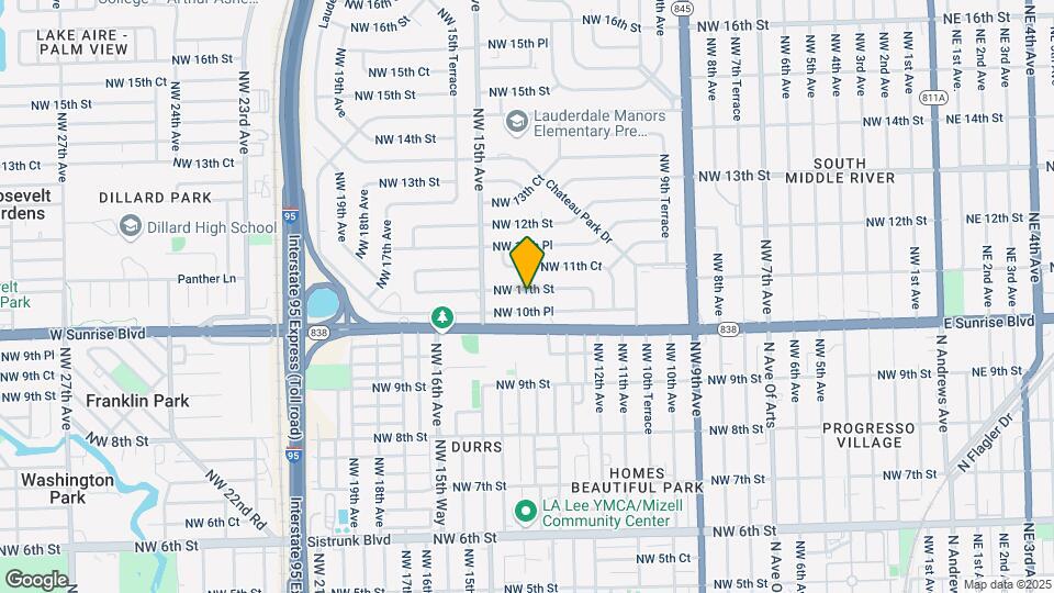 1318 NW 11th St Map and Location Details