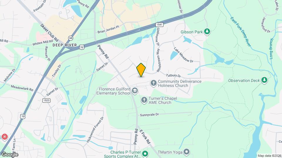 3702 Tuxford Ln Mapa y Detalles de la Ubicación