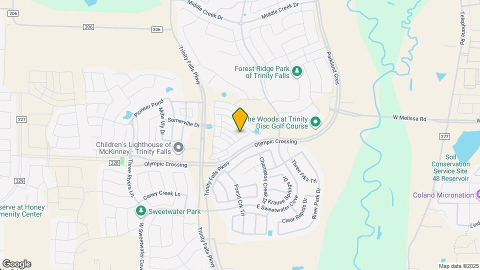 8205 San Bernard Trl Map and Location Details