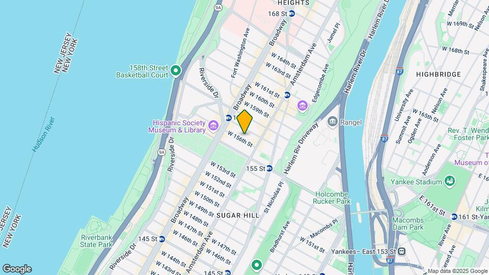 531 W 159th St Map and Location Details