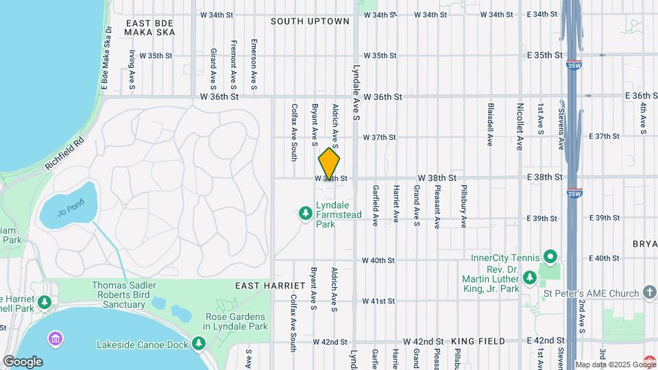 3804 Aldrich Ave S Map and Location Details