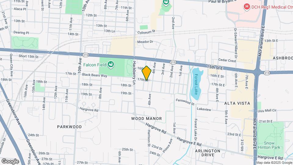 1705 5th Ave Map and Location Details