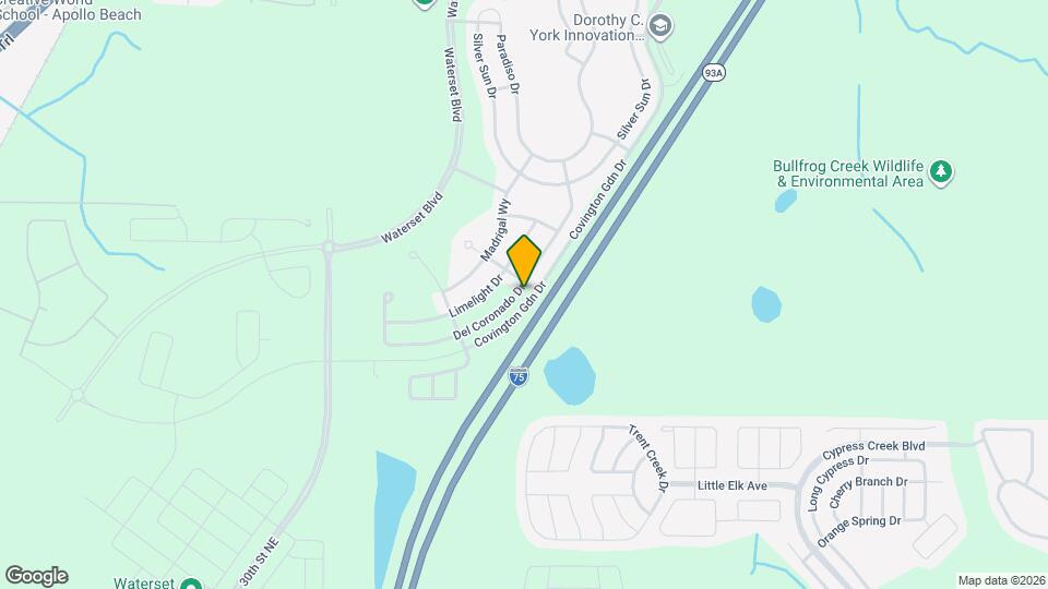 5547 Del Coronado Dr Map and Location Details