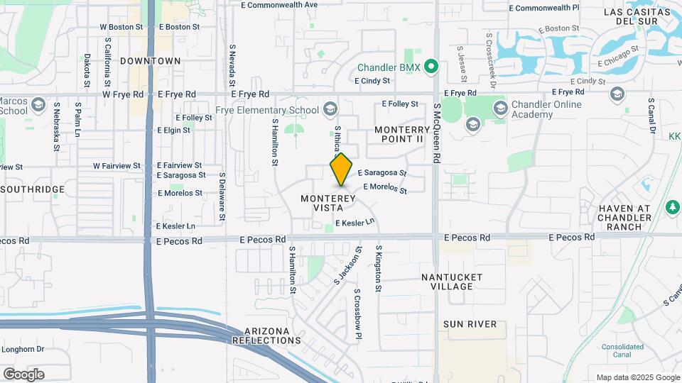 720 S Ithica St Map and Location Details