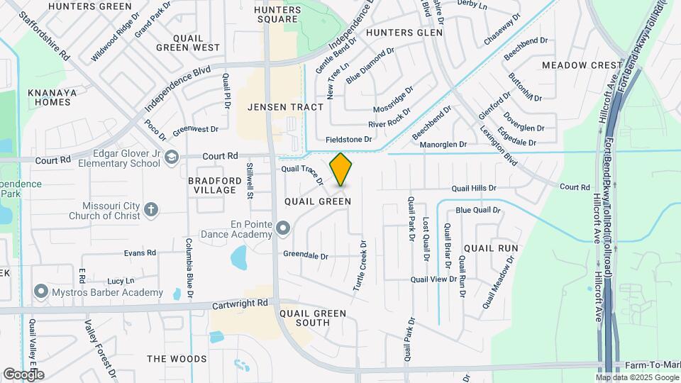 1539 Spring Pl Dr Map and Location Details
