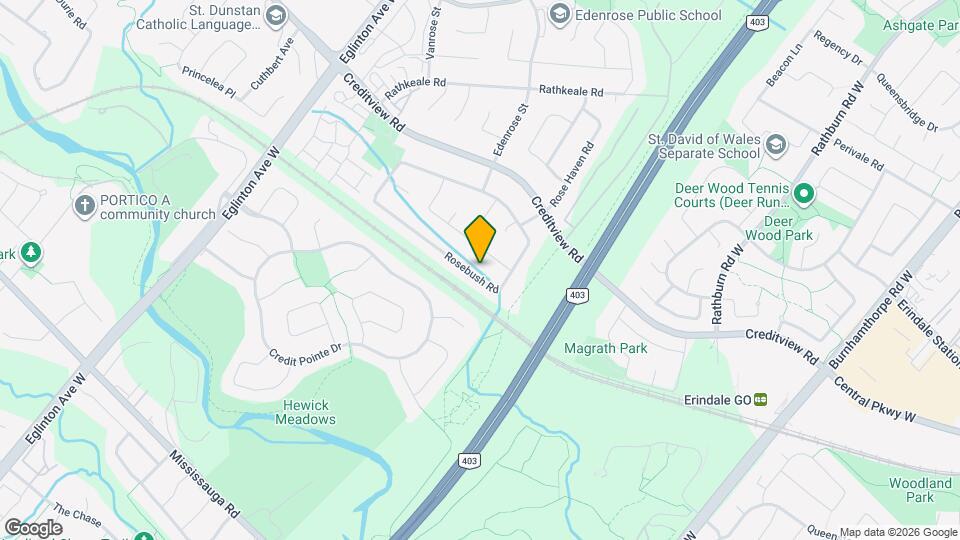 4719 Rosebush Rd Map and Location Details