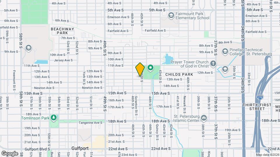 1245 45th St S Mapa y Detalles de la Ubicación