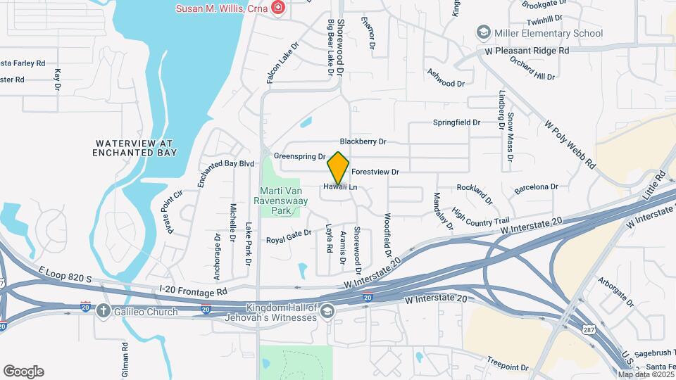 7006 Hawaii Ln Map and Location Details