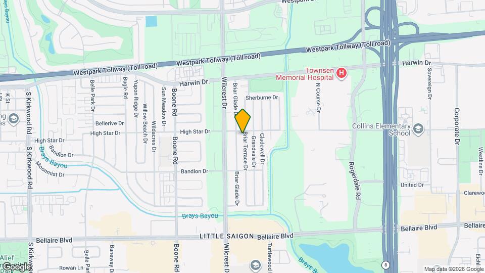 6310 Briar Terrace Dr Map and Location Details
