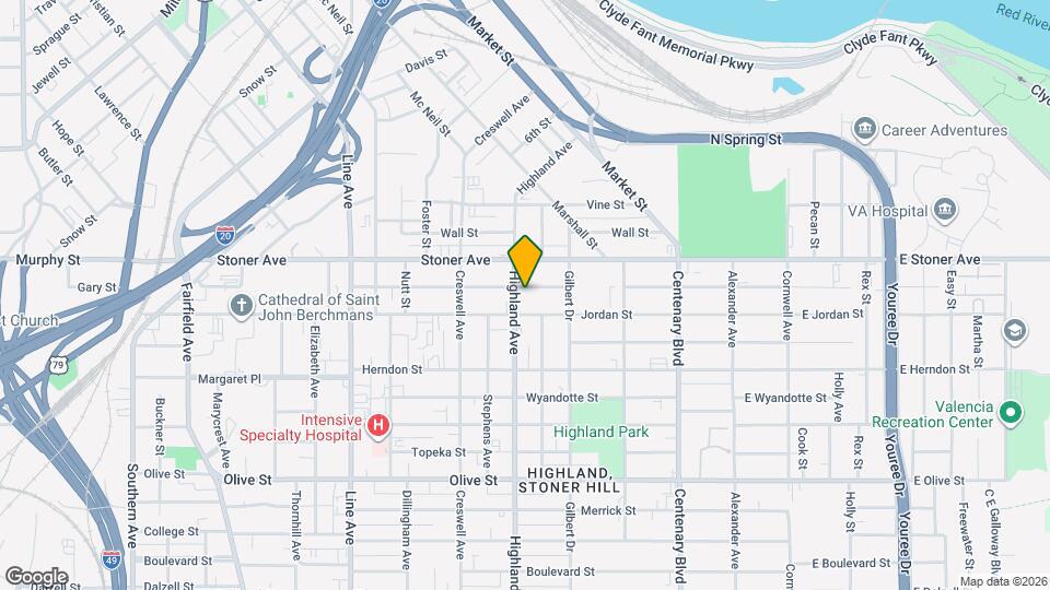 455 Egan St Map and Location Details