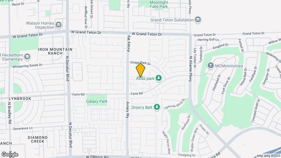 4153 Lunar Cyn Ave Map and Location Details
