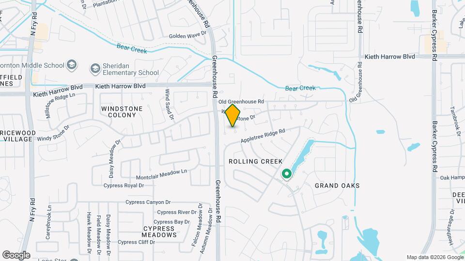 4911 Dwarf Honeysuckle Ct Map and Location Details