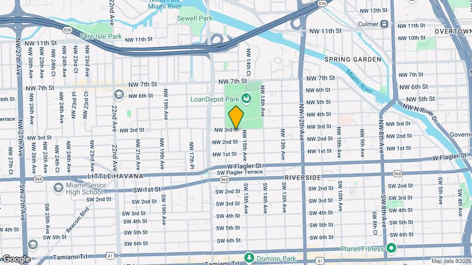 1536 NW 3rd St Mapa y Detalles de la Ubicación