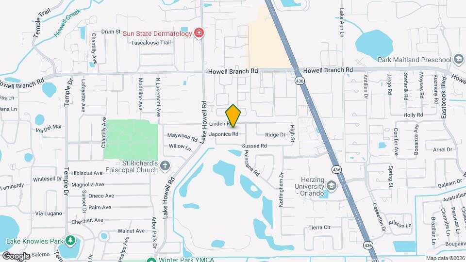 1985 Japonica Rd Map and Location Details