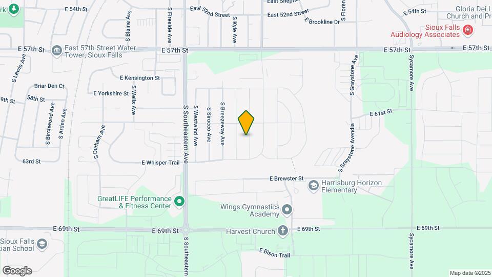 5413 S Huntwood Ave Map and Location Details