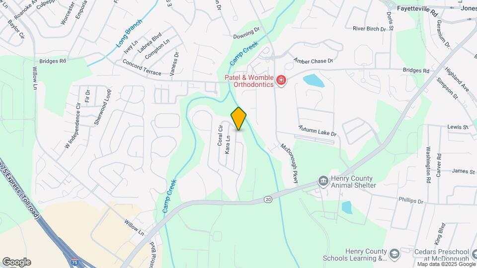 325 Coral Cir Map and Location Details