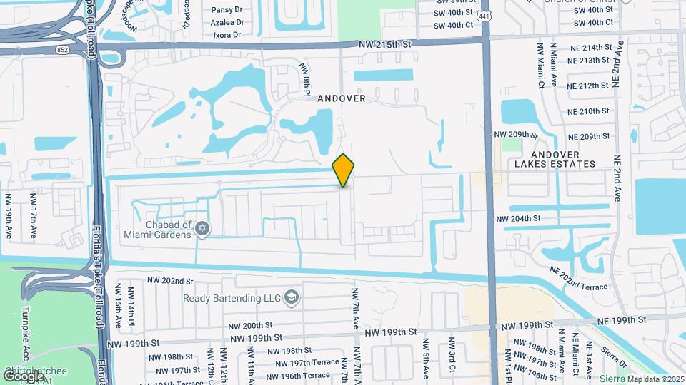 20621 NW 7th Ct, Unit A1 Map and Location Details