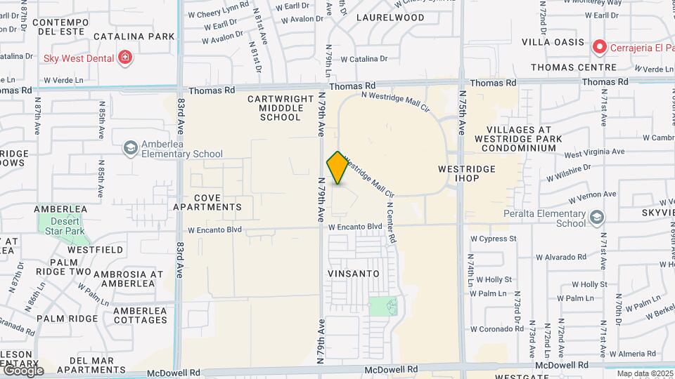 7800 W Encanto Blvd Map and Location Details