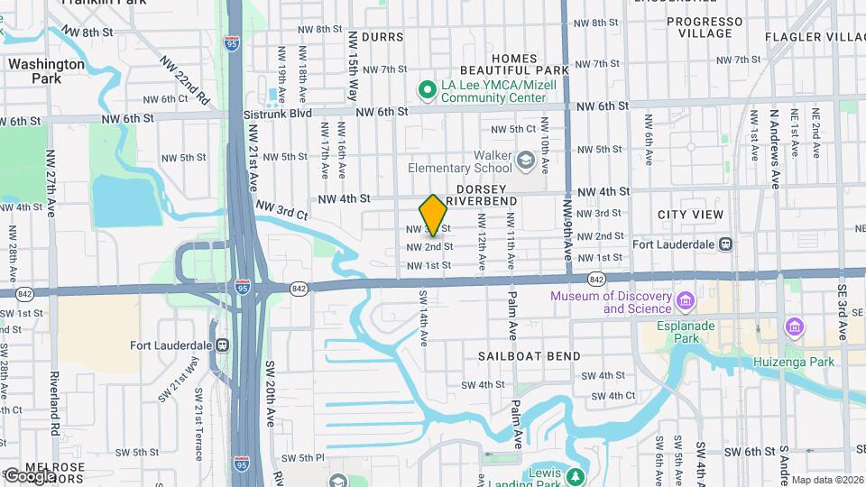 1407 NW 2nd St Map and Location Details