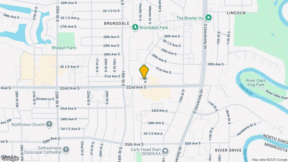 3193 17th St S Map and Location Details