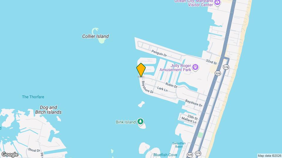 617 Bayshore Dr Map and Location Details