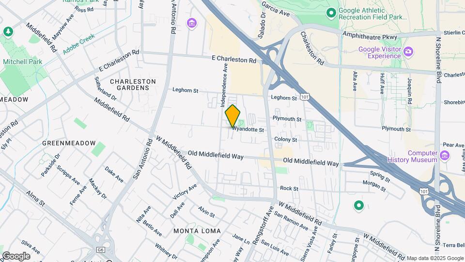 2367 Wyandotte St Mapa y Detalles de la Ubicación