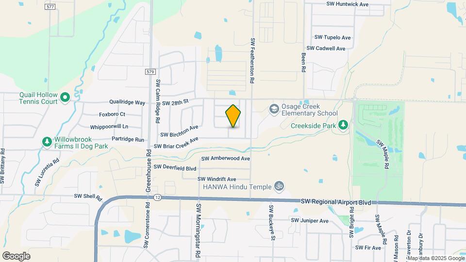3007 SW Waterleaf Ave Map and Location Details