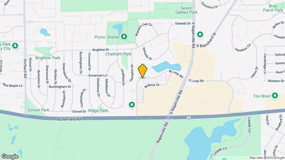 288 Sibelius Ct Map and Location Details