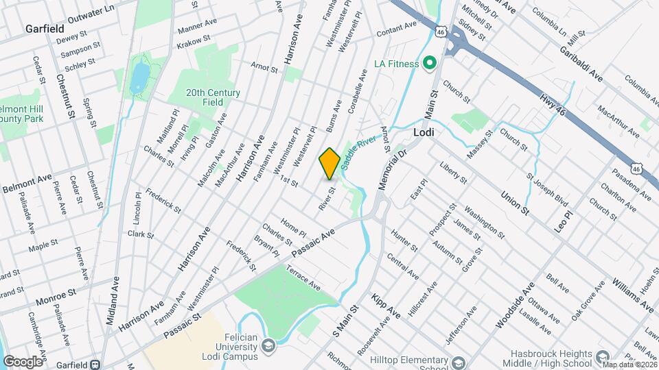 49 River St, Unit Apartment 2 Map and Location Details