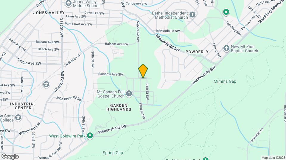 2113 Rambow Ave SW Map and Location Details