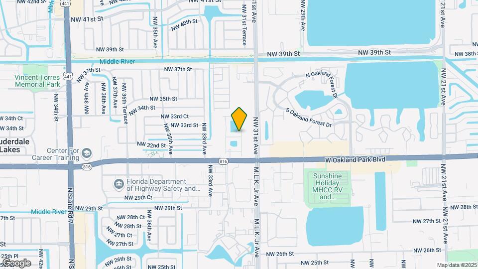 3235 NW 31st Terrace Map and Location Details