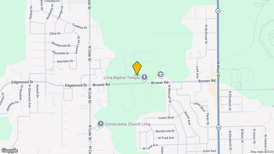 2351 Burden Dr Map and Location Details