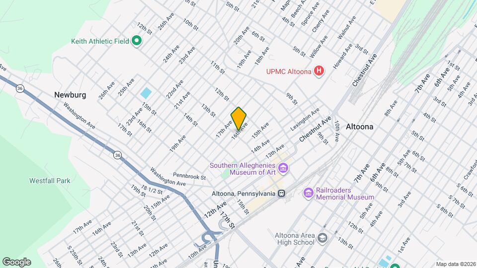 1518 13th St Map and Location Details