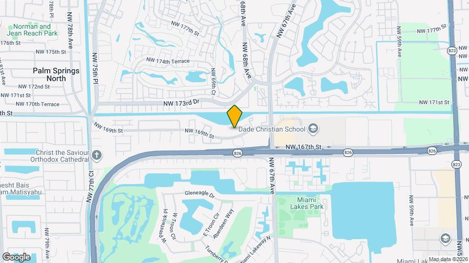6900 NW 169th St Map and Location Details