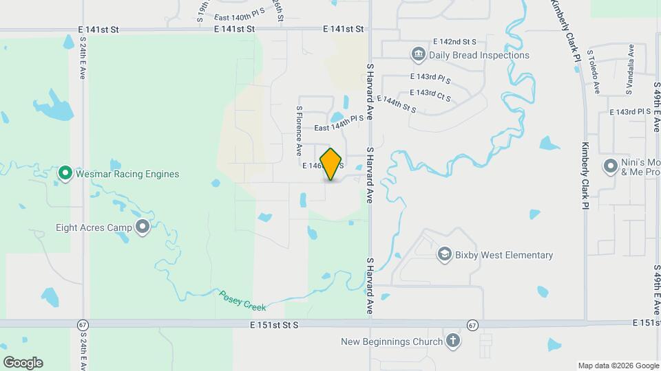 14651 South Gary Ave E Map and Location Details