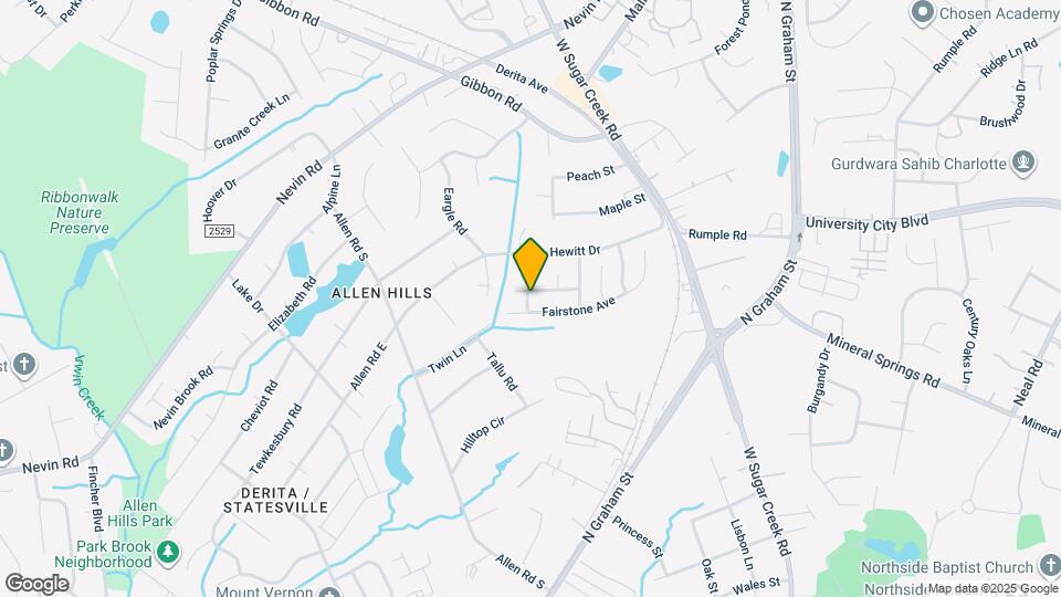 5728 Fairchase Ave Map and Location Details