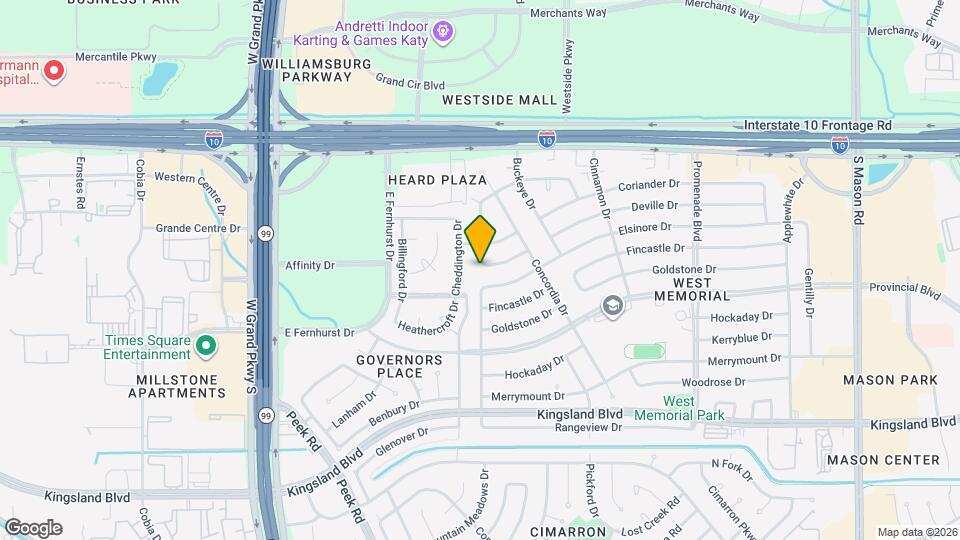 22823 Deville Dr Map and Location Details