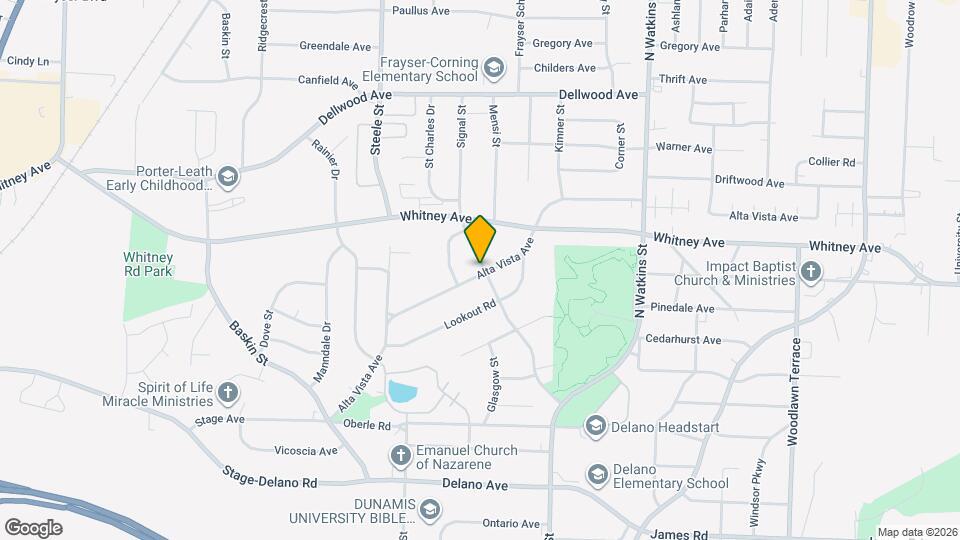 3522 Madewell St Map and Location Details