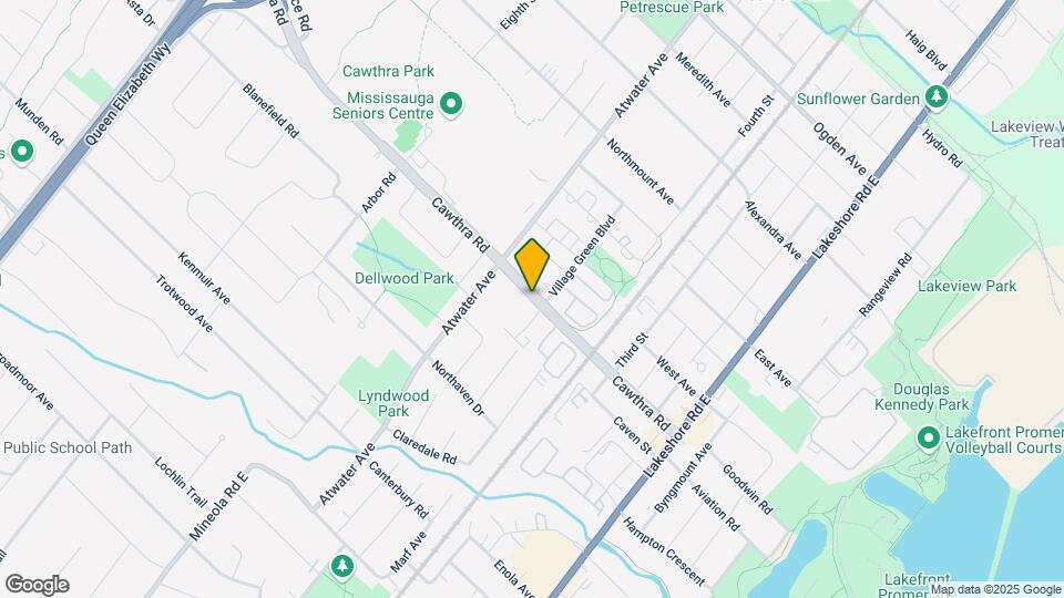 1190-1190 Cawthra Rd Map and Location Details