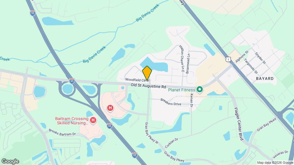 14510 Woodfield Cir S Map and Location Details